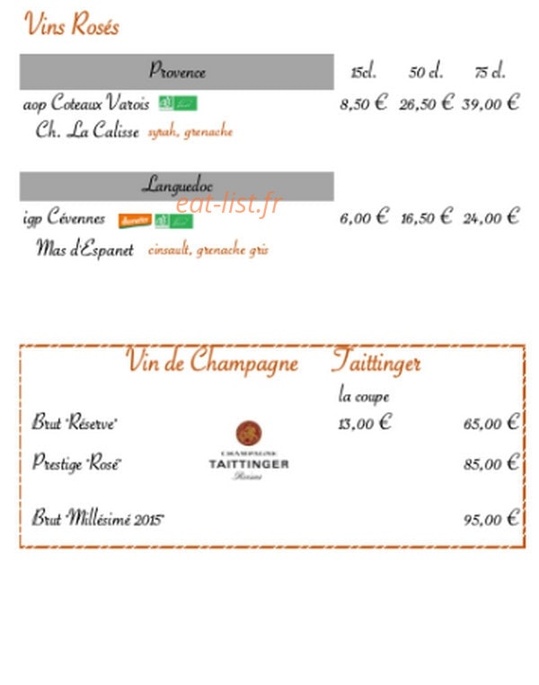 Le clos margaux — carte page 10
