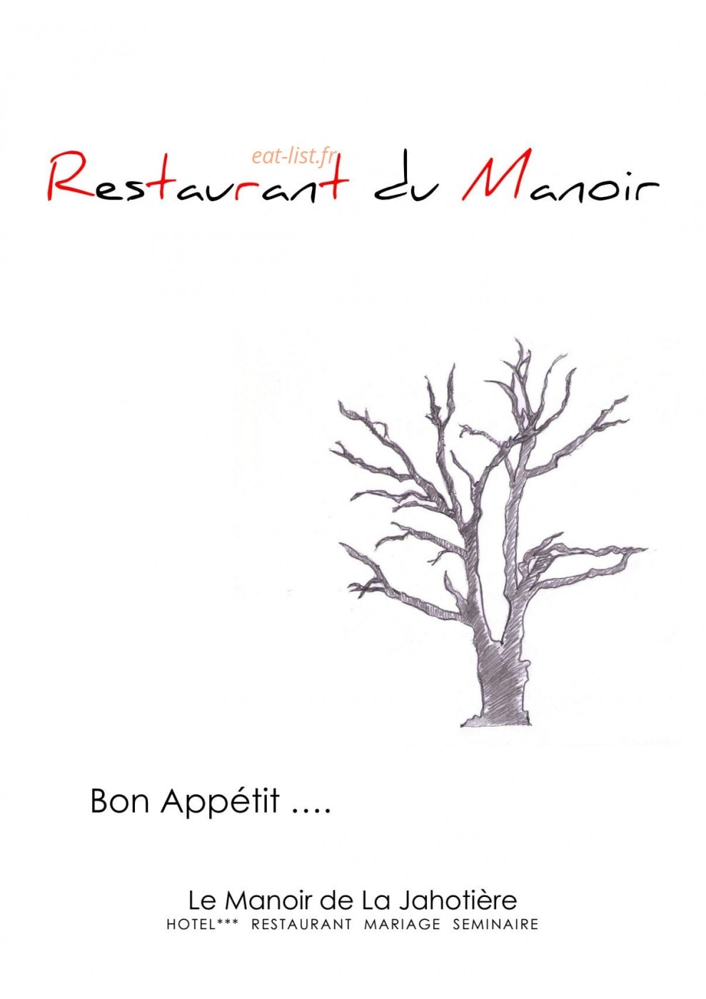 La Jahotière — carte page 1