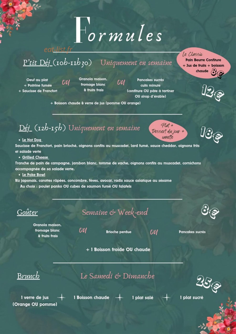 Chez Léa — carte page 6