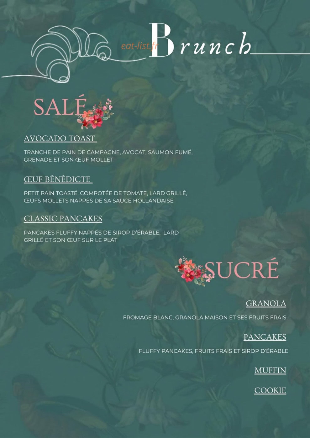 Chez Léa — carte page 5