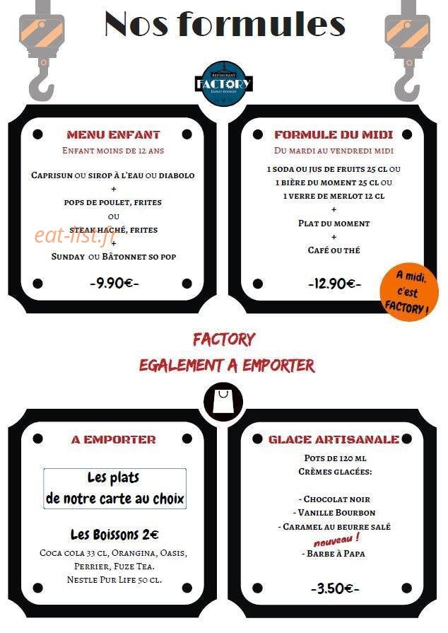 Factory — carte page 2