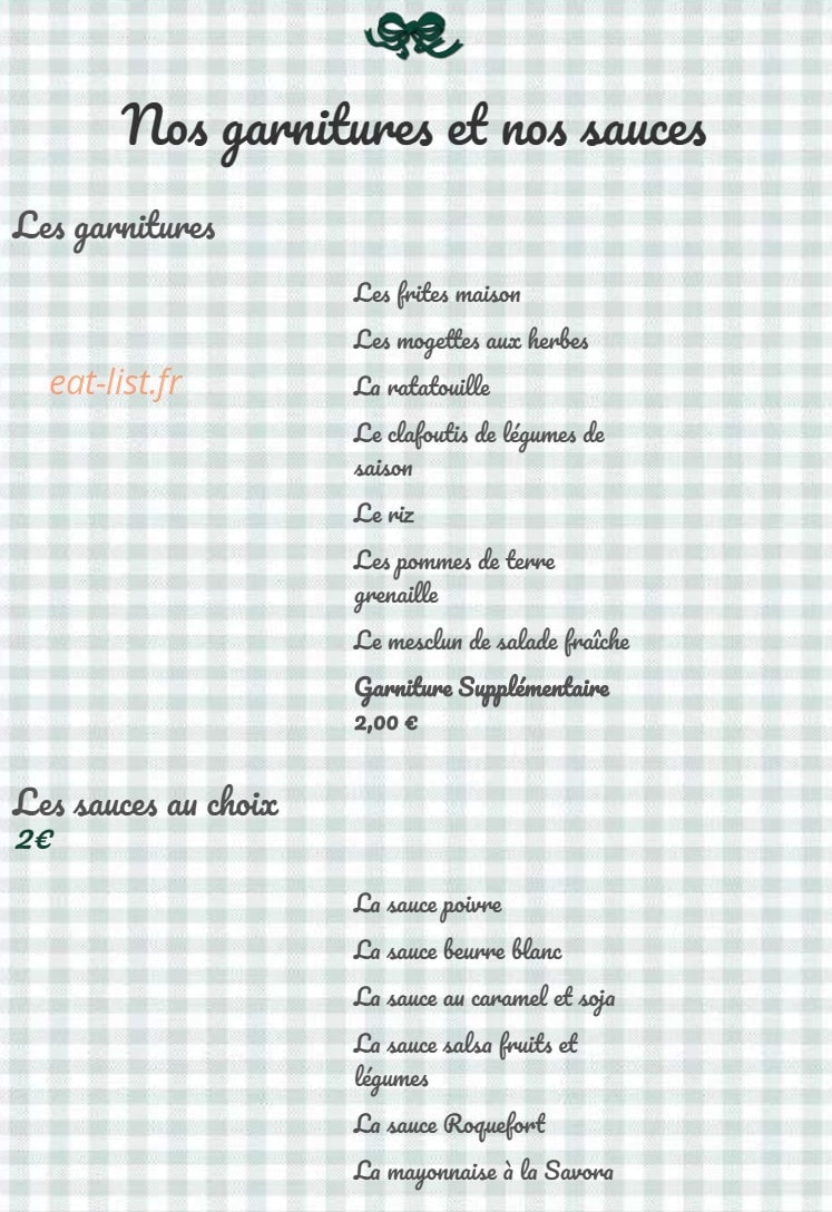 La Brasserie de Papa — carte page 8