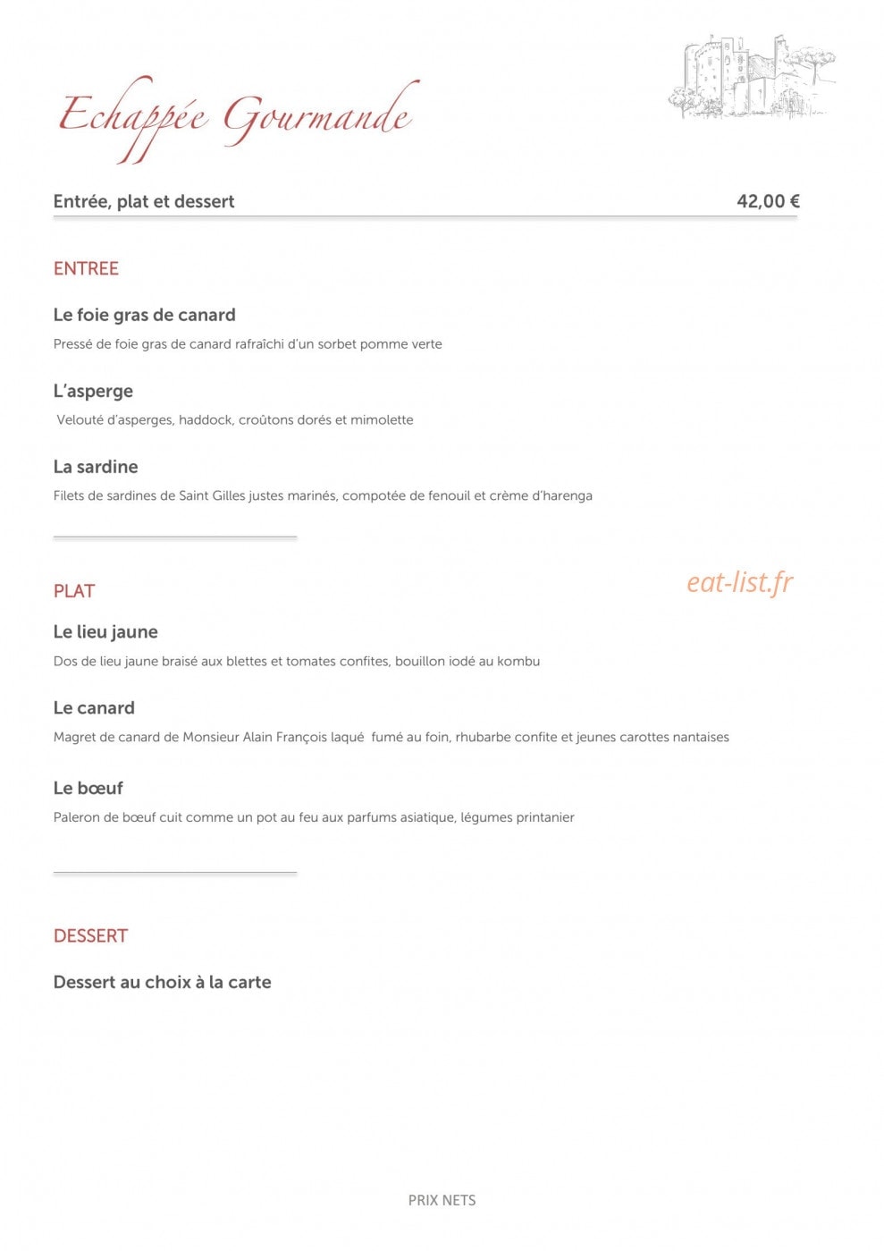 Villa Saint Antoine — carte page 3