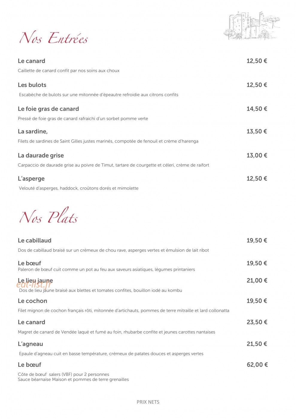 Villa Saint Antoine — carte page 5