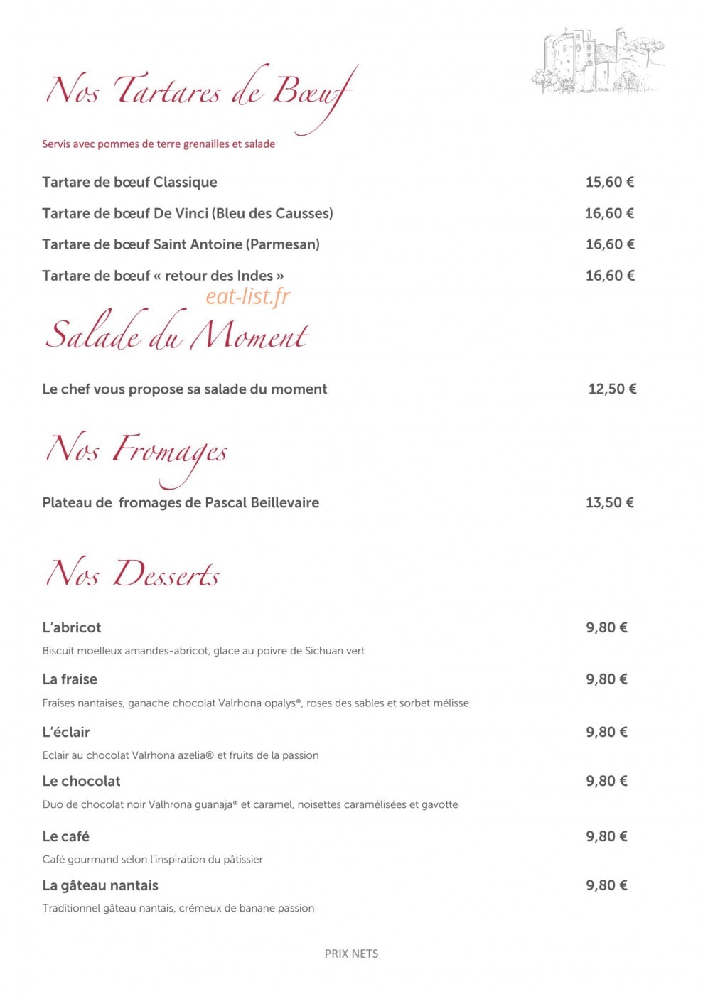Villa Saint Antoine — carte page 6
