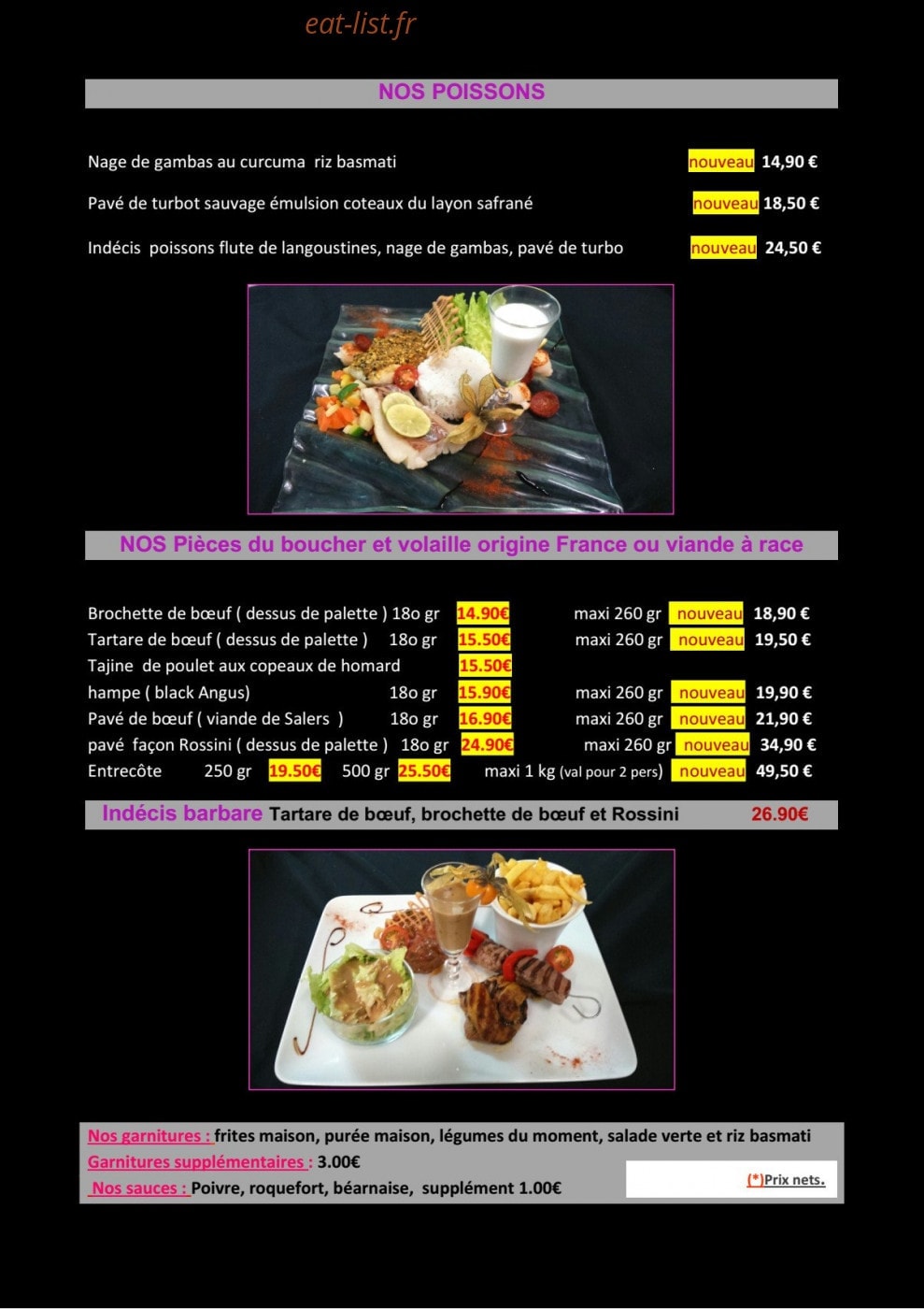 Cafe du port — carte page 2