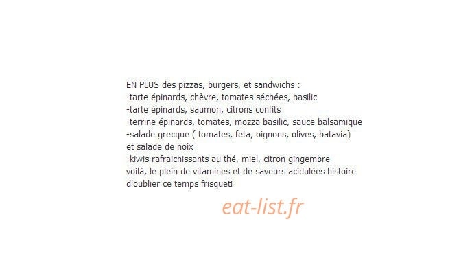 Faim d 'saison — carte page 2