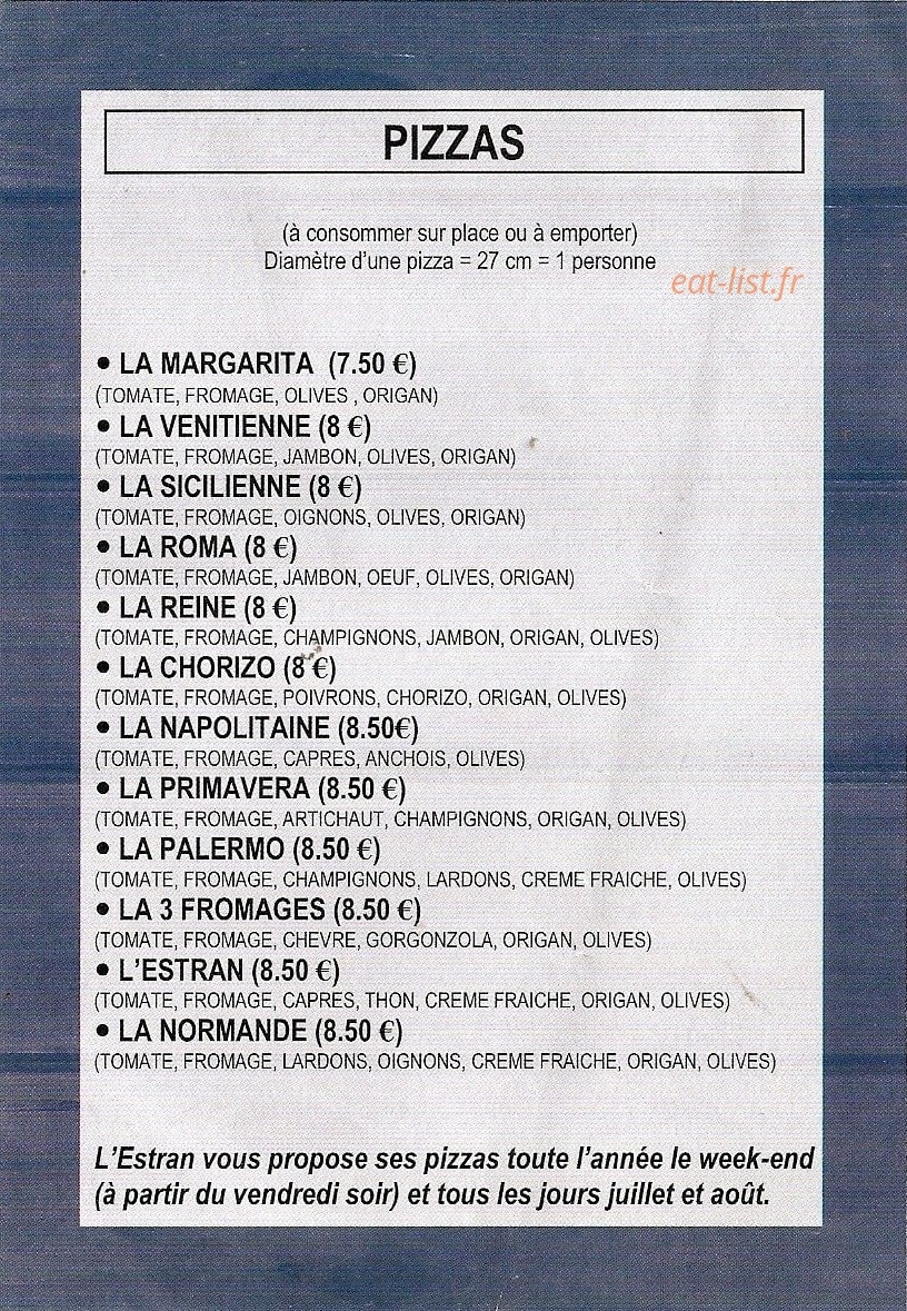 L'Estran — carte page 1
