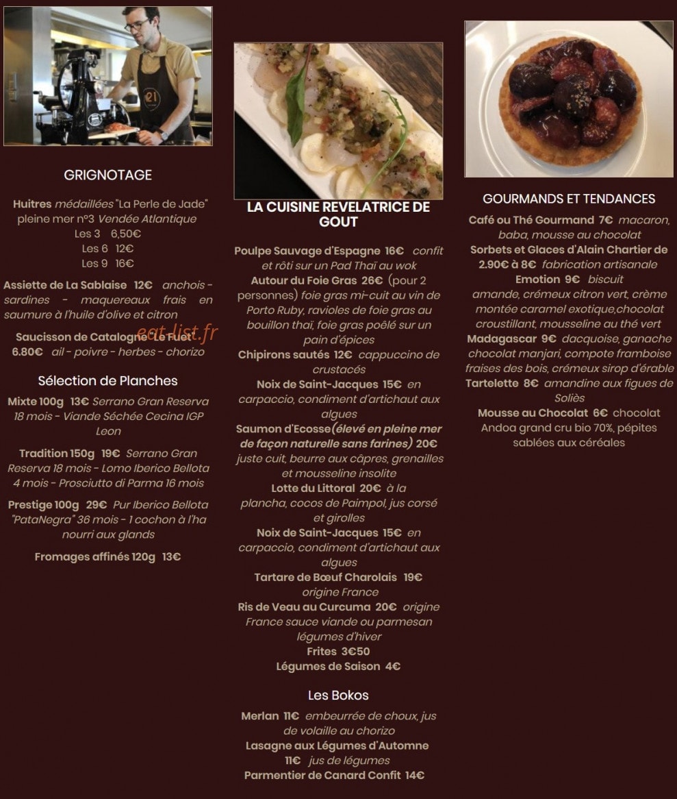 Le 21 — carte page 1