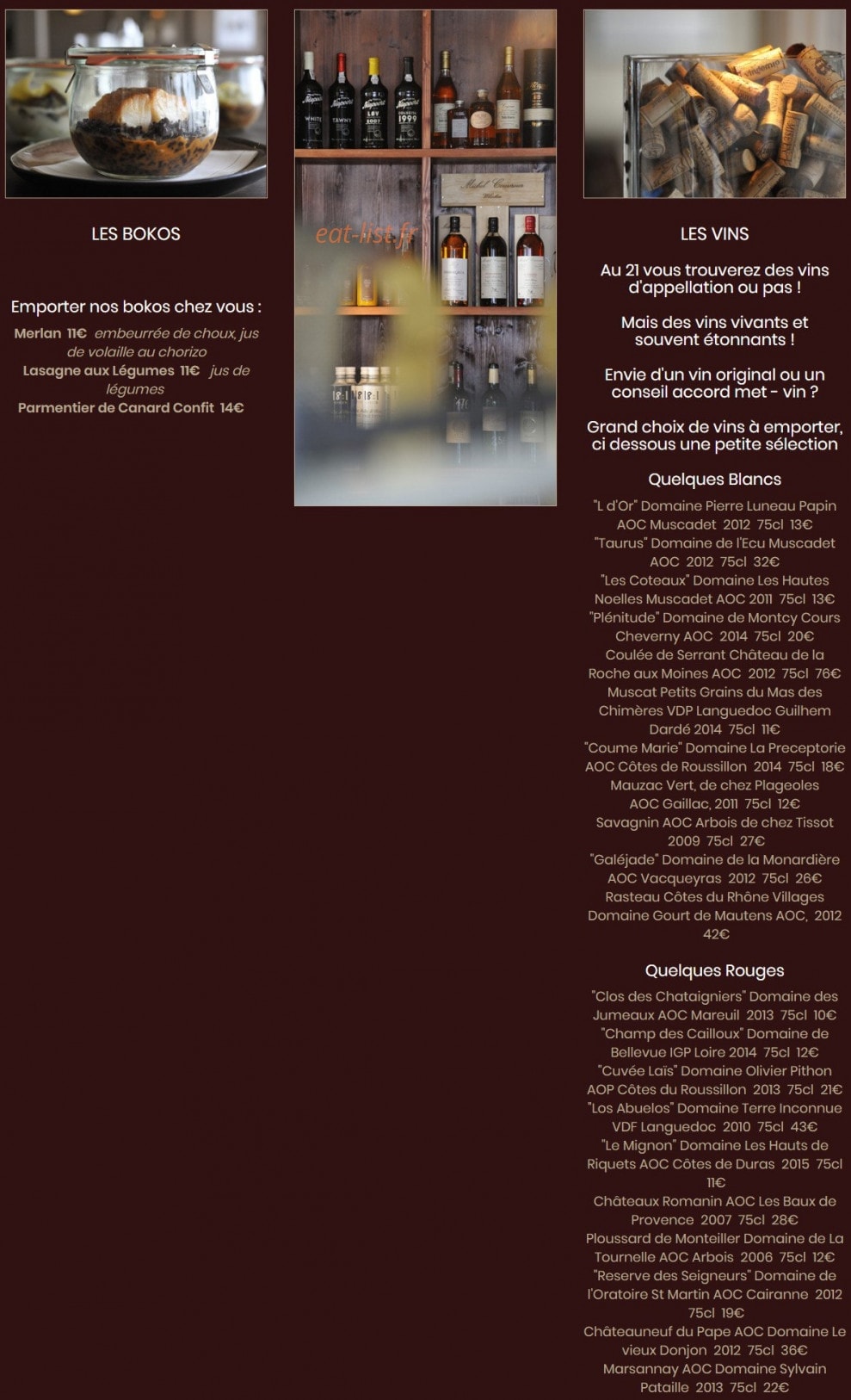 Le 21 — carte page 4