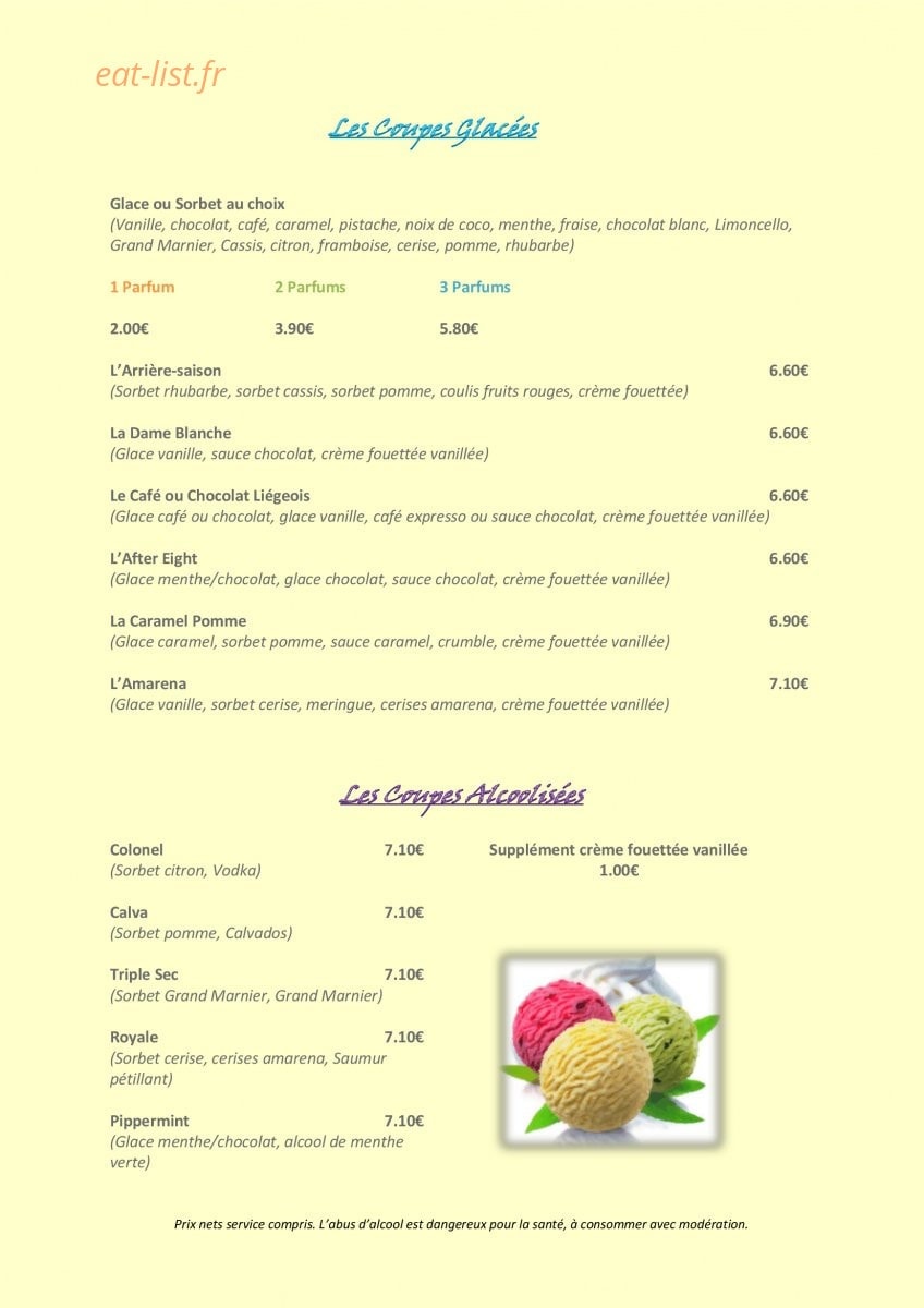 Le Jardin à l'italienne — carte page 7