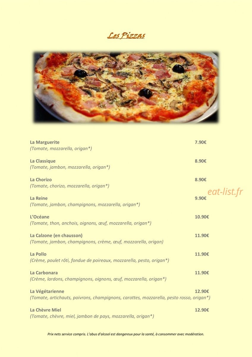 Le Jardin à l'italienne — carte page 4