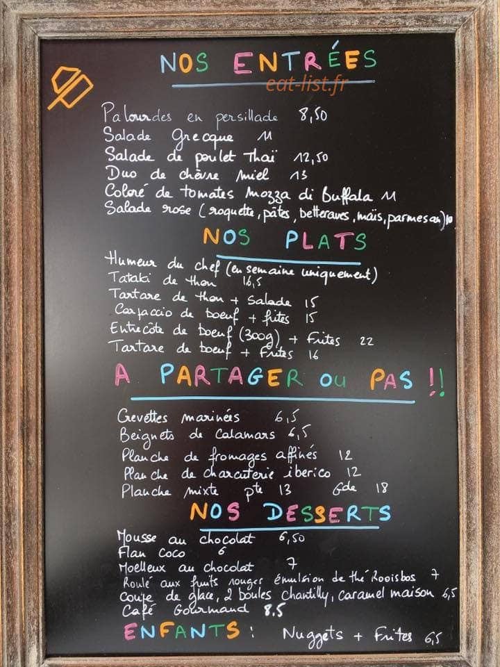 Le Papagayo — carte page 1