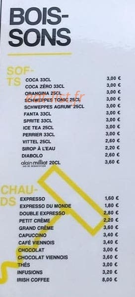 Le Spot — carte page 1