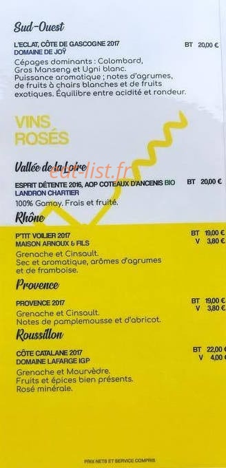 Le Spot — carte page 6