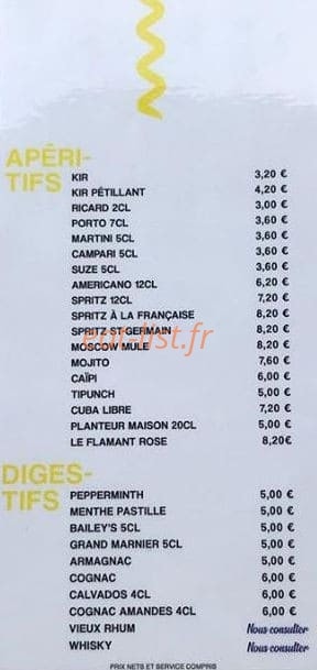 Le Spot — carte page 2
