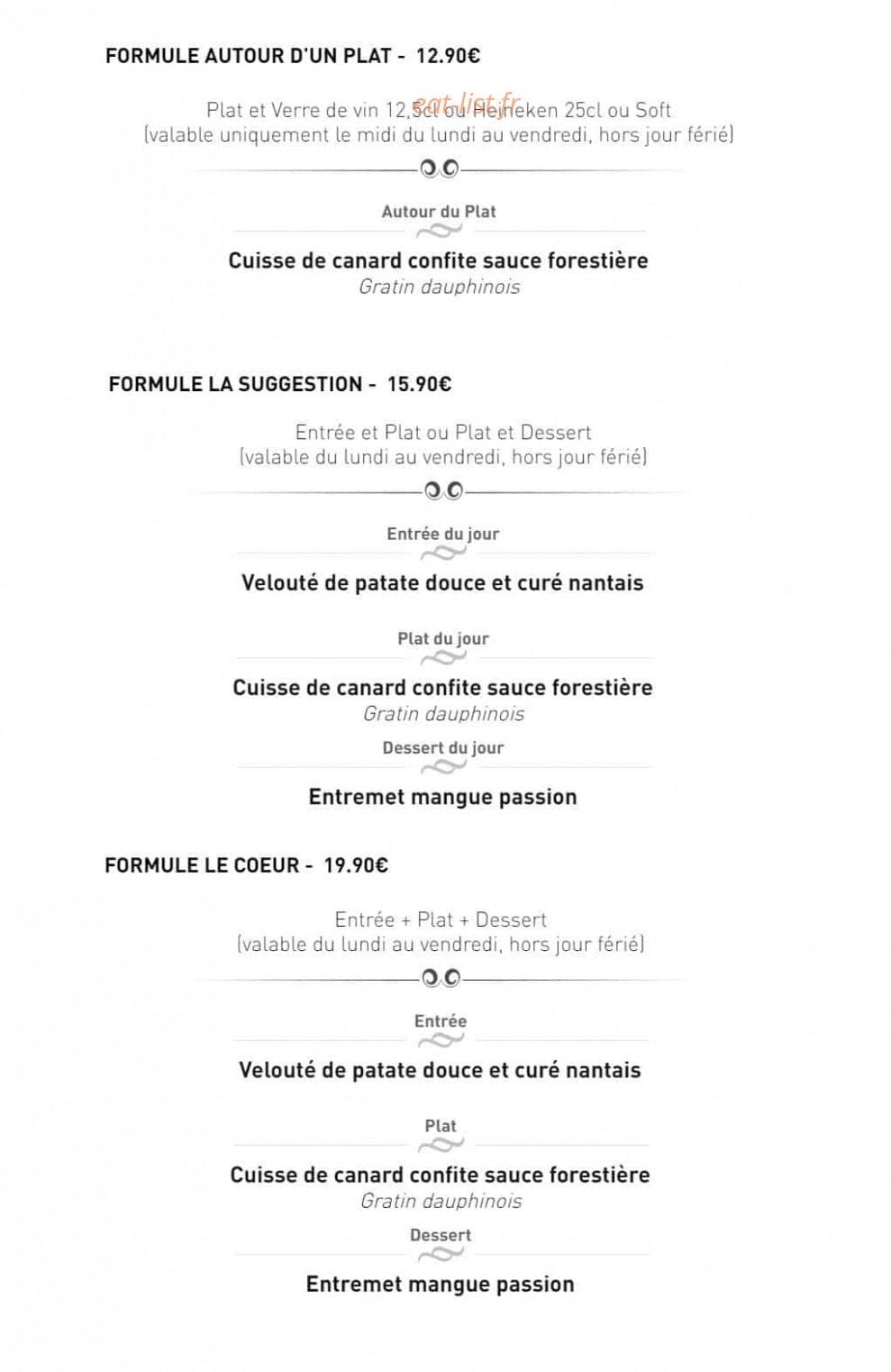 Le Trèfle — carte page 5