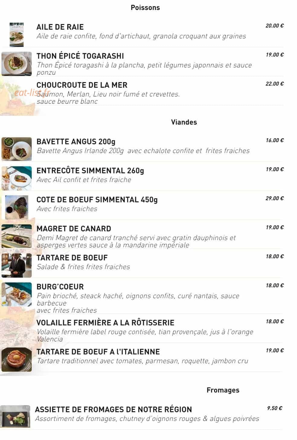 Le Trèfle — carte page 2