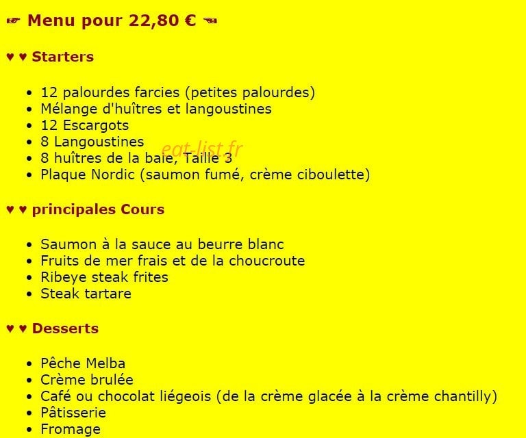 Le Vésuvio — carte page 3