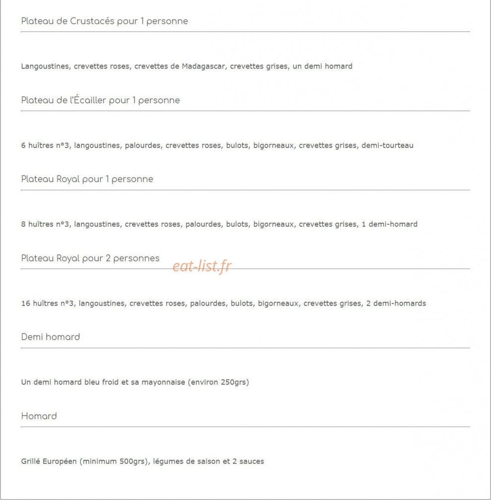 Villa Noë — carte page 3