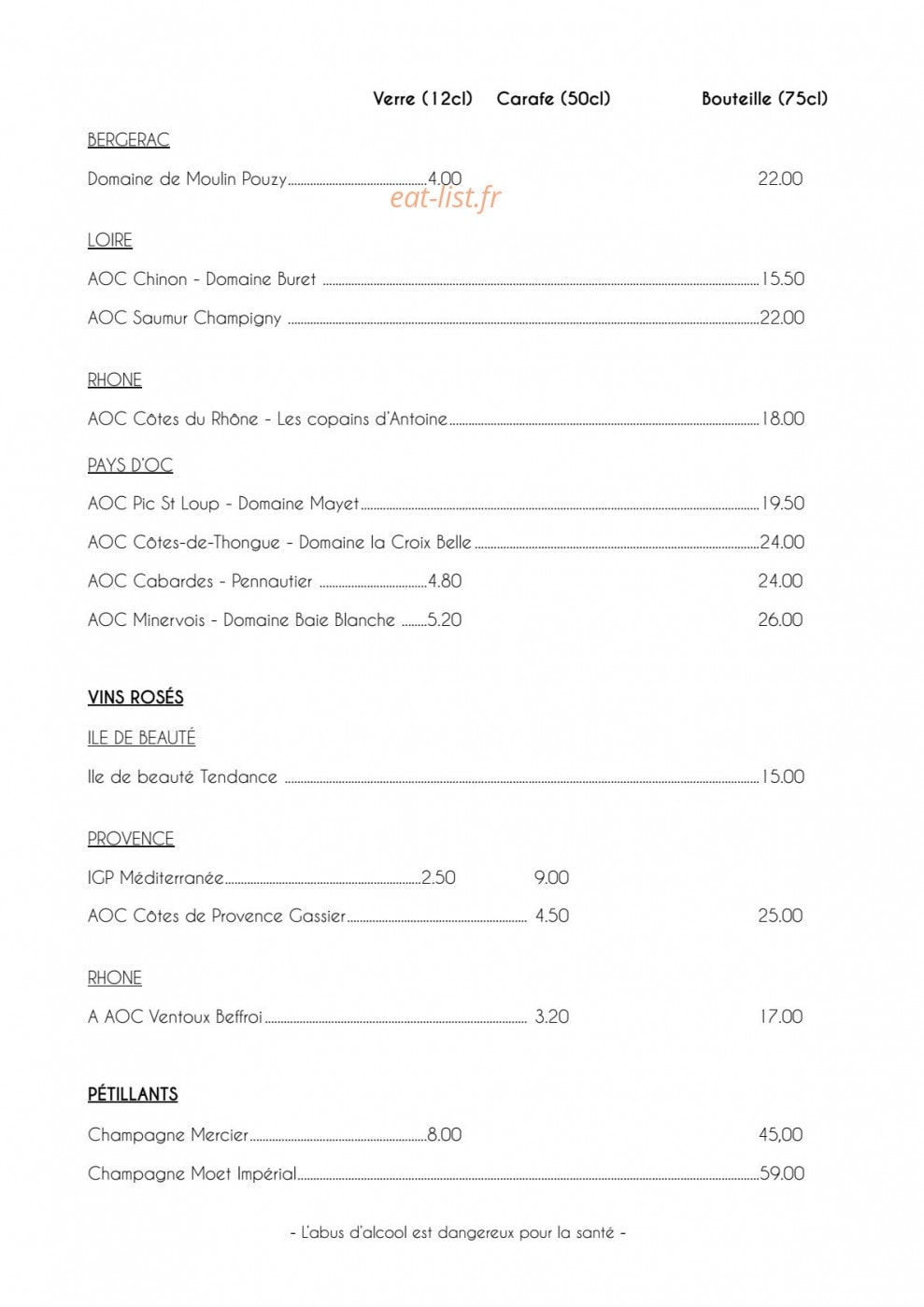 La cuisine de l'entrepôt — carte page 2