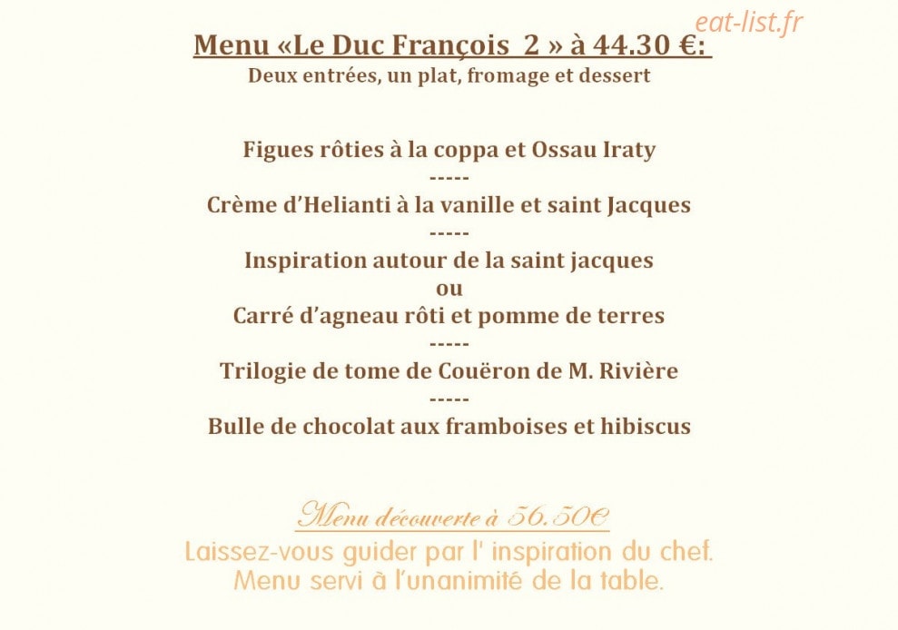 Le François 2 — carte page 6
