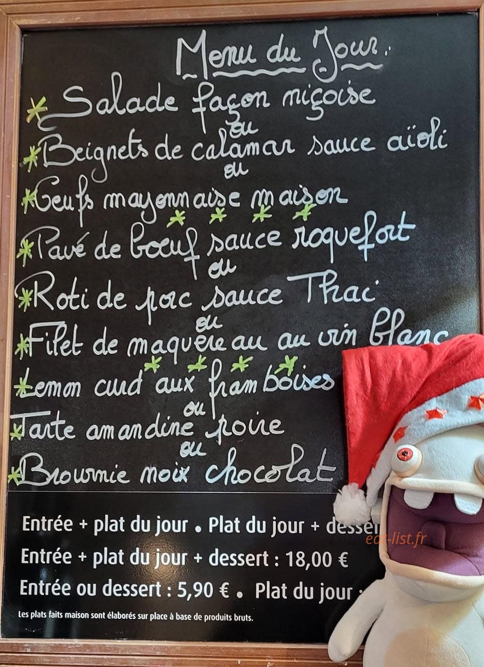 Ô 4 Saisons — carte page 1