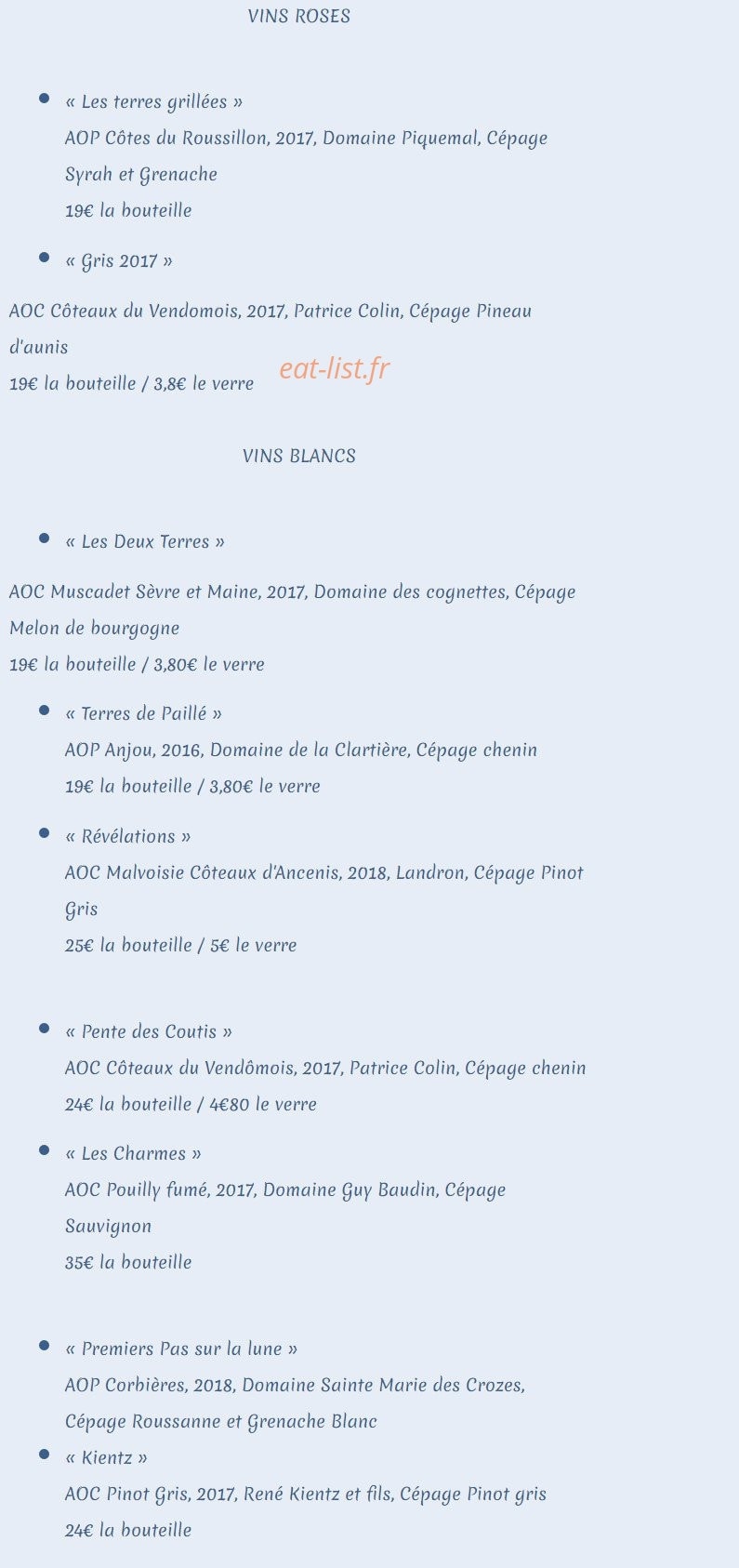 Cara — carte page 4