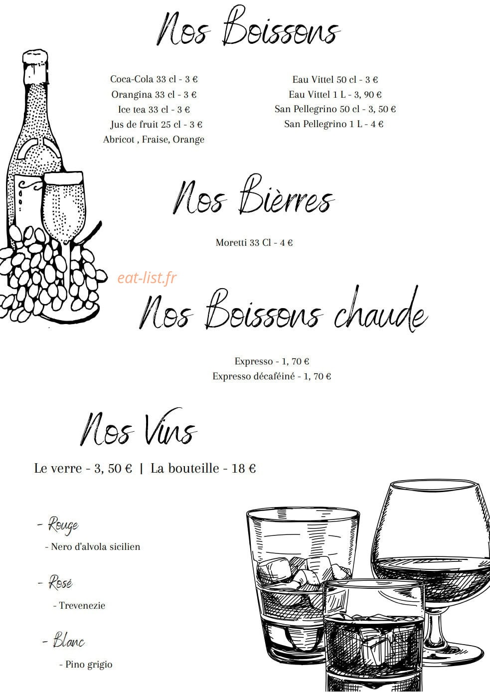 Pizza Passione — carte page 2