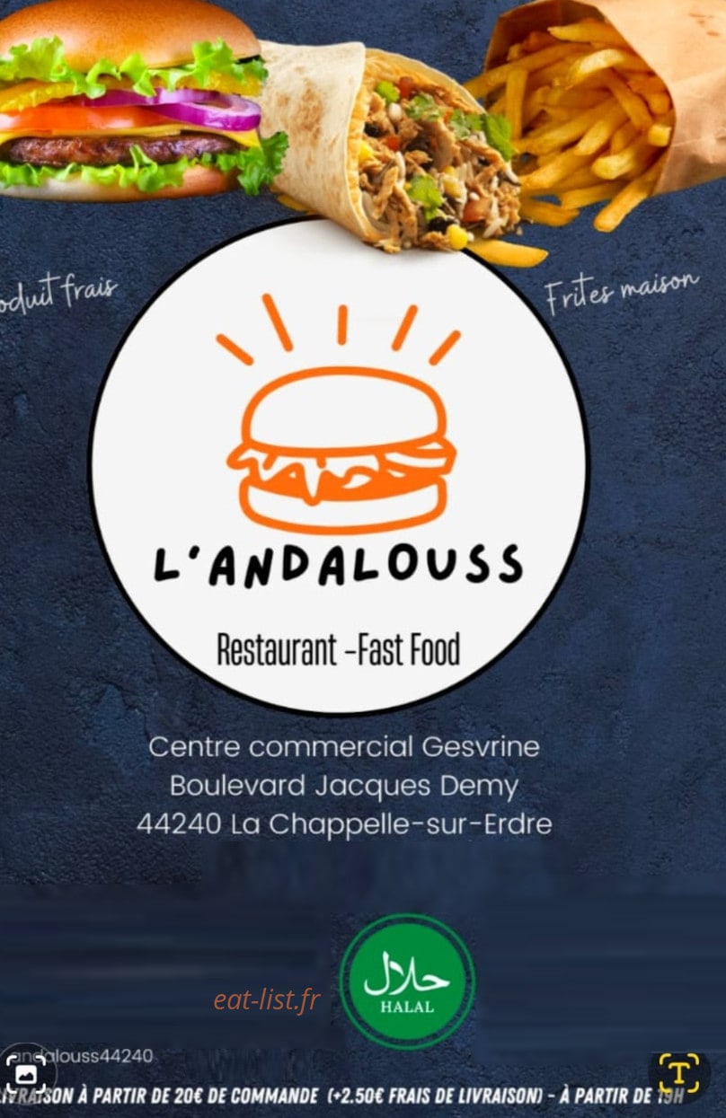 l andalouss — carte page 1