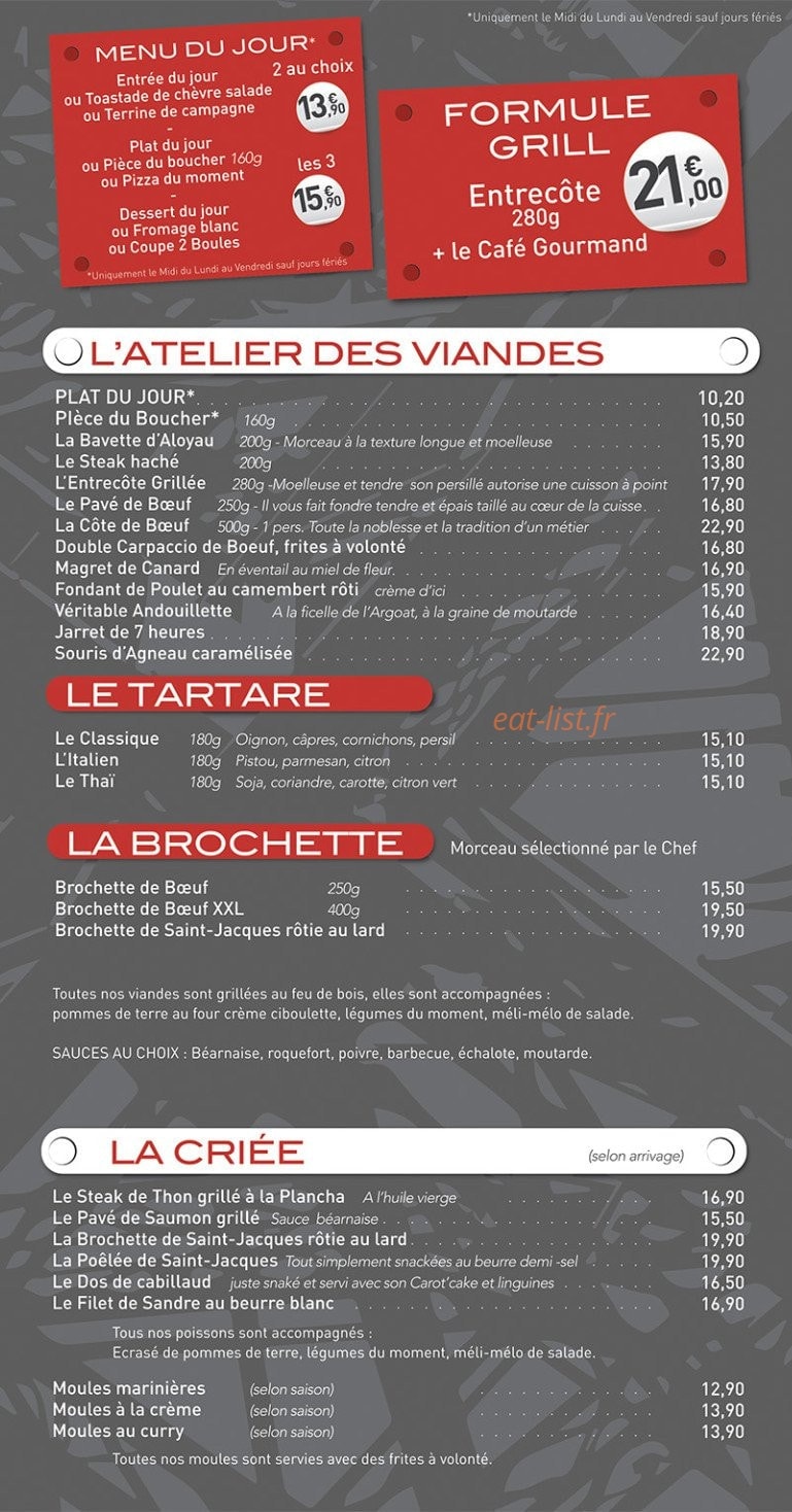 L'Atelier — carte page 3