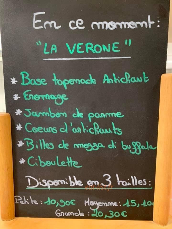 Pizzapéro — carte page 2