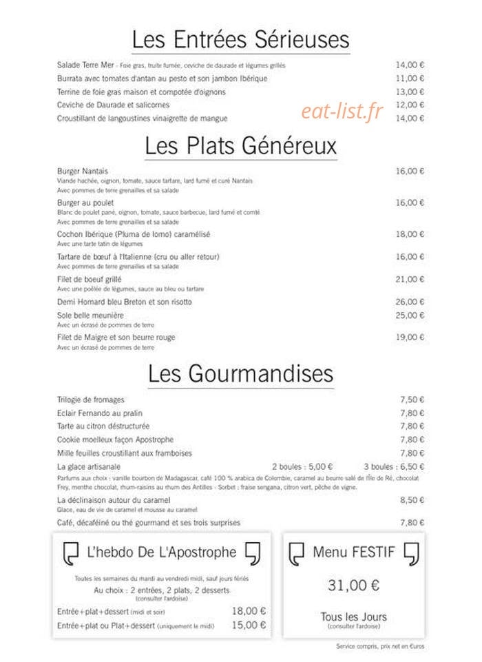 L'Apostrophe — carte page 3