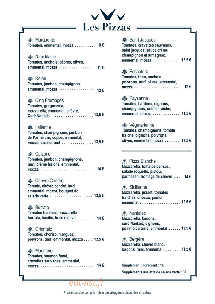 Le Patio — carte page 4