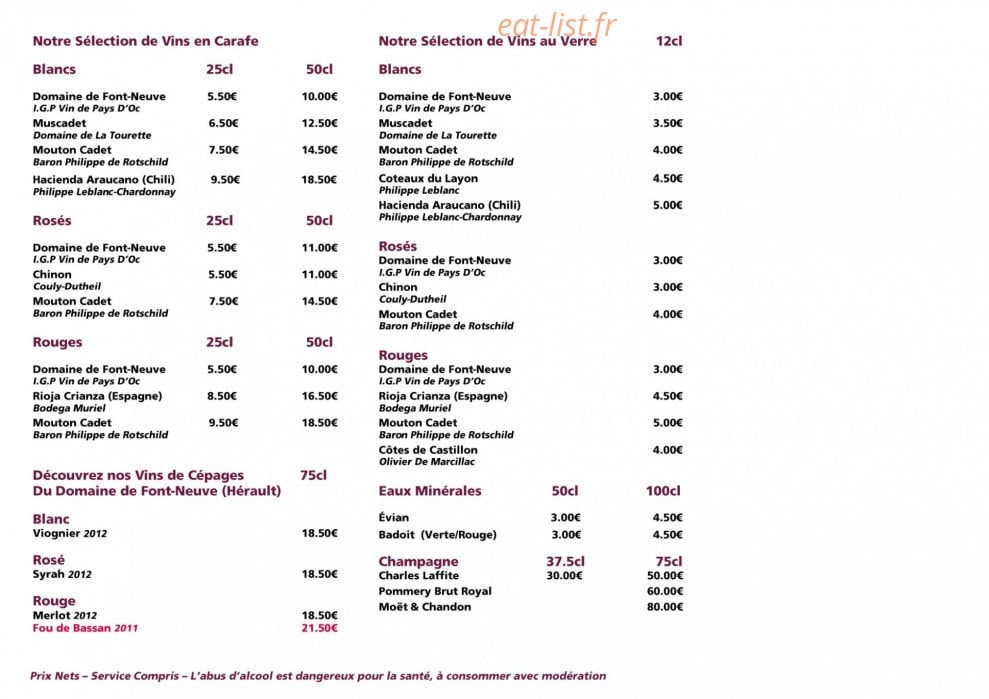 Le cap — carte page 6