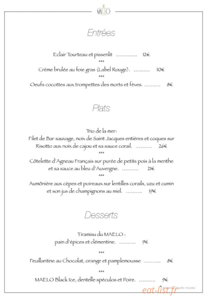 Maelo — carte page 1