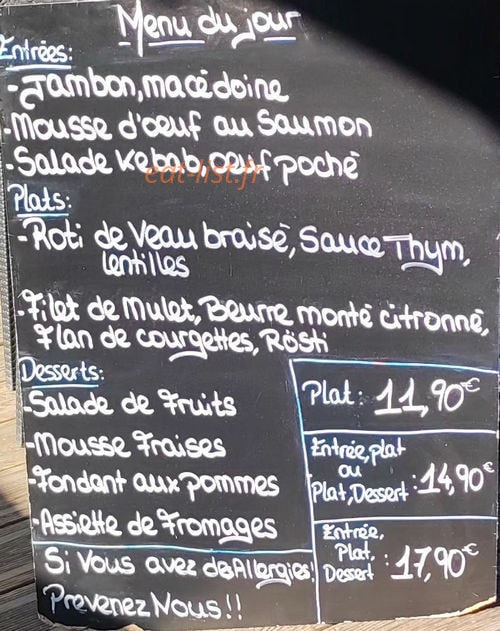 Chez Nous — carte page 1