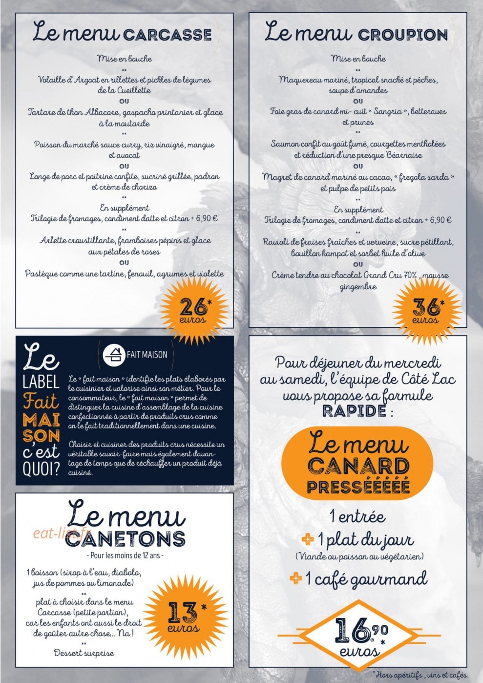 Côté Lac — carte page 2