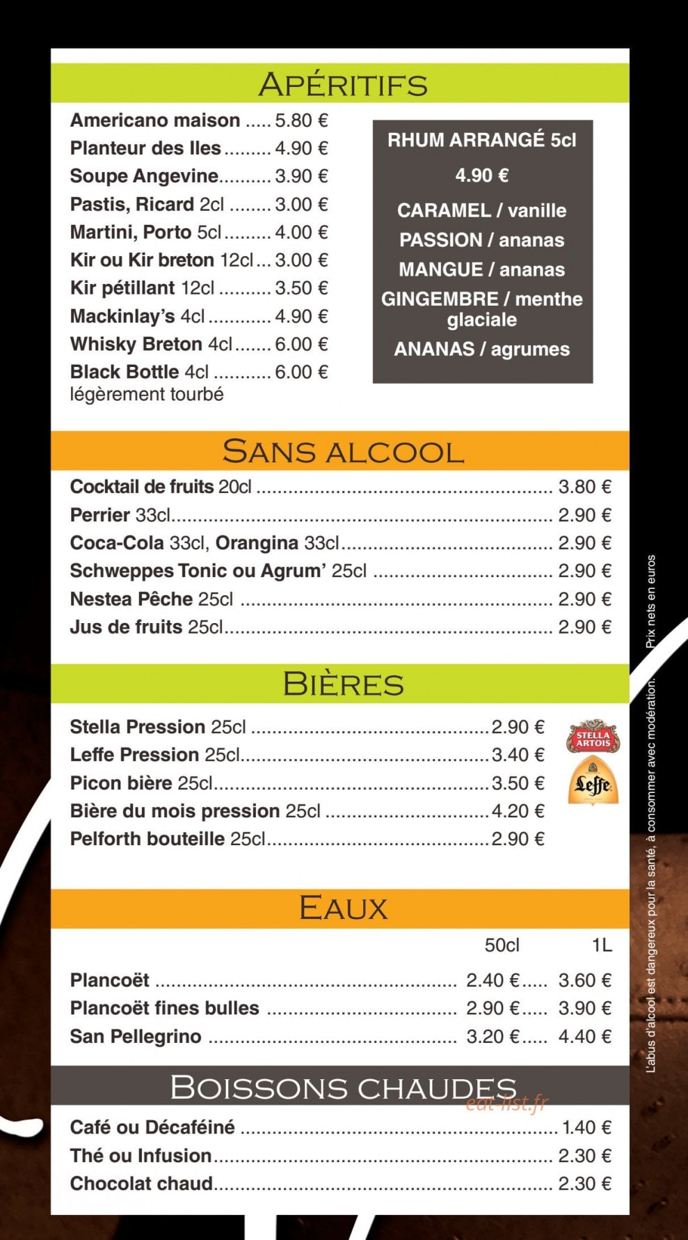 Le chêne vert — carte page 5