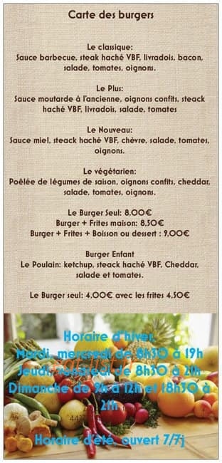 Café du Port — carte page 1