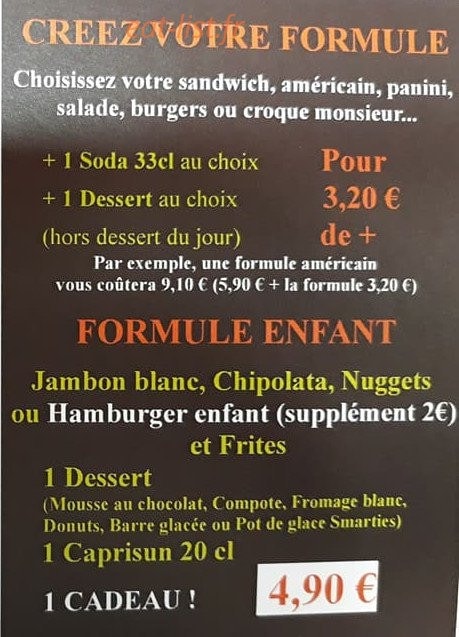 Le Crocodale — carte page 3