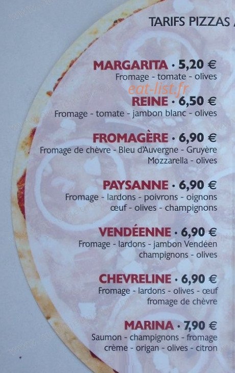 Le manege a pain — carte page 2