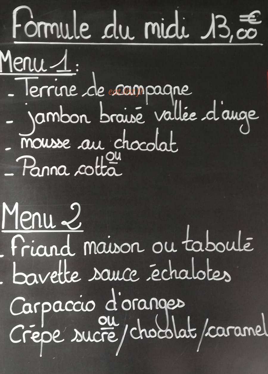 L'Intermezzo — carte page 1