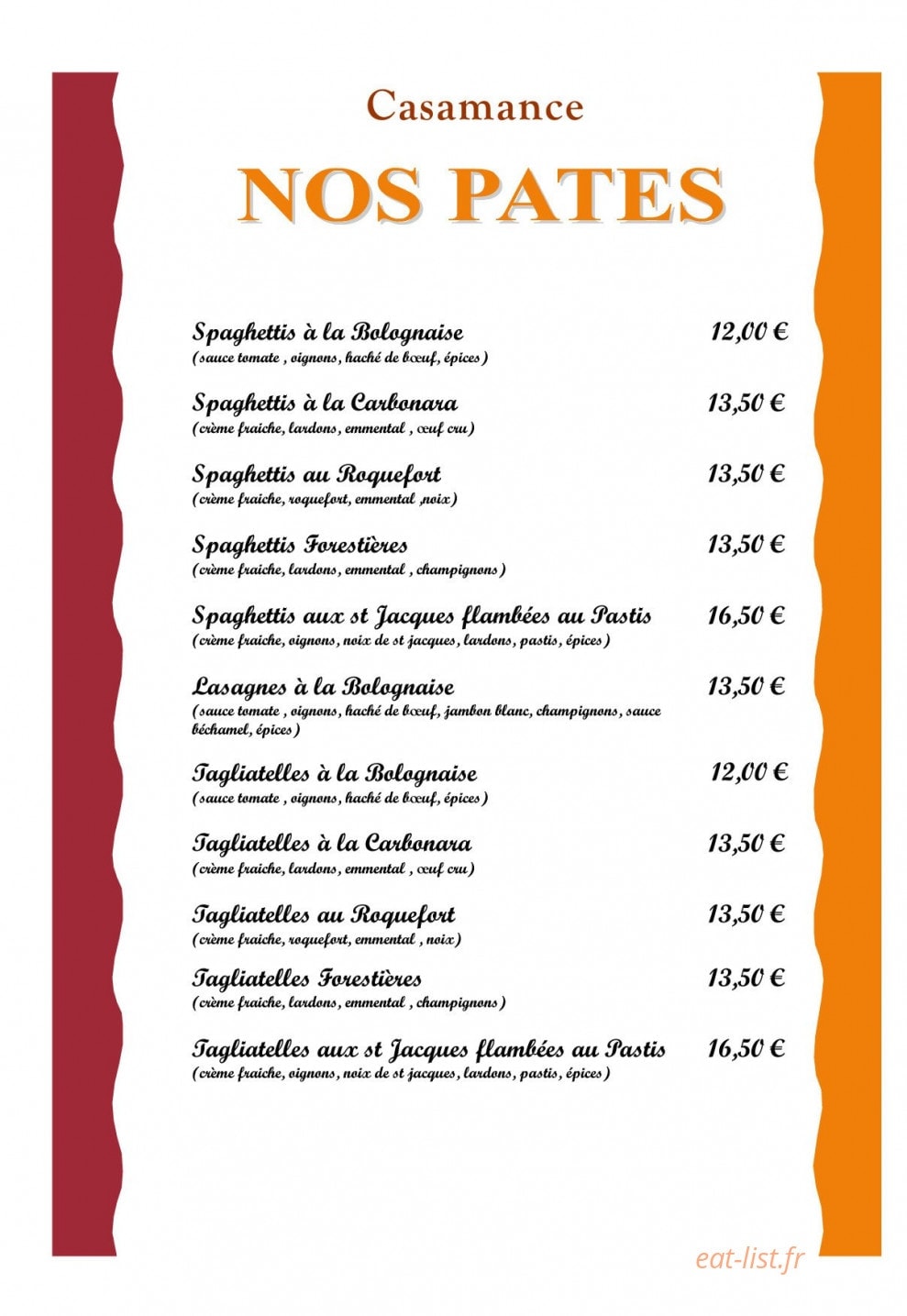 La Casamance — carte page 4
