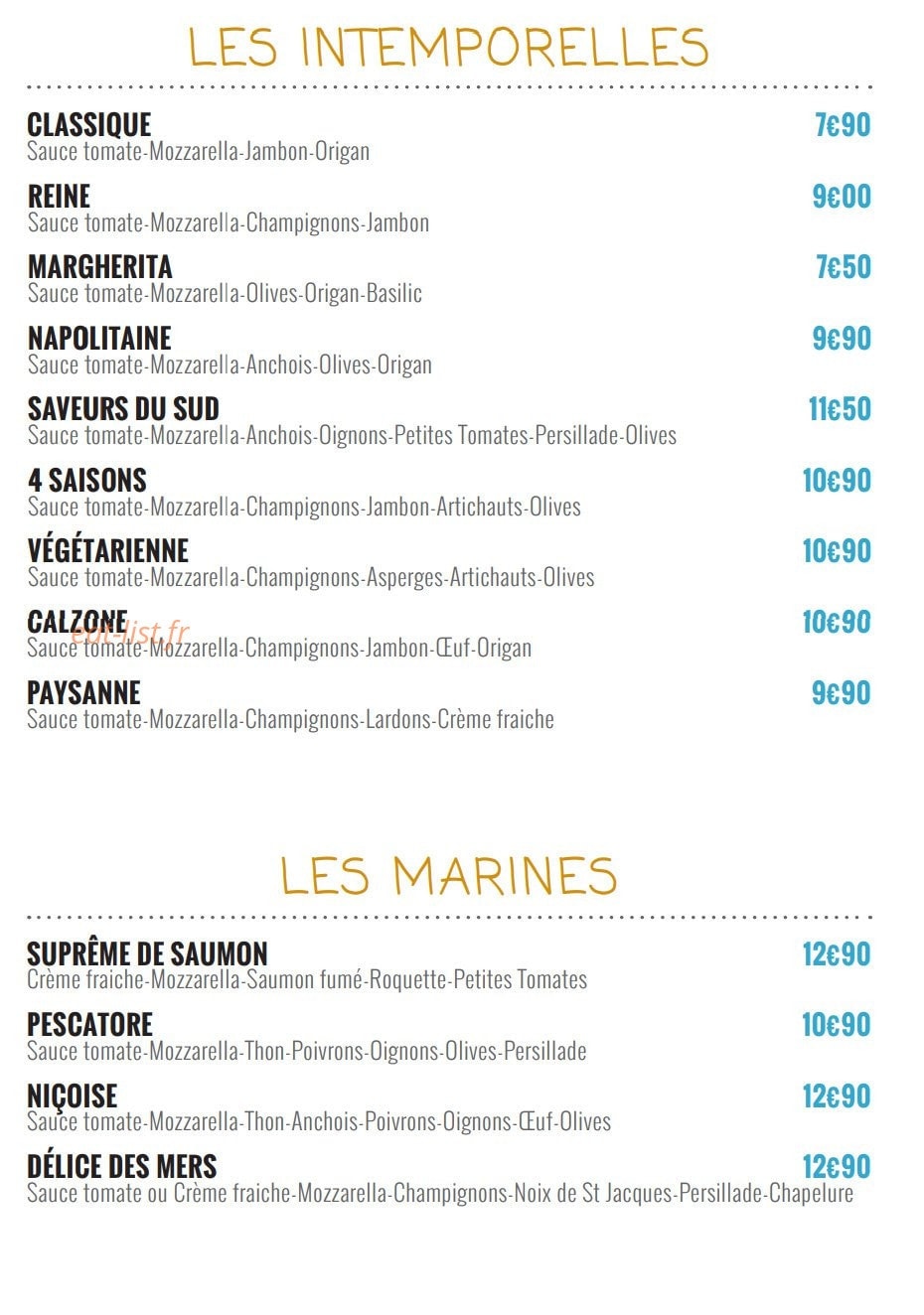 Le Tempo — carte page 2