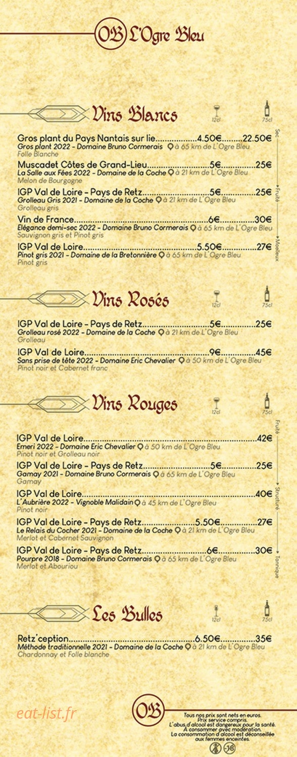 L'Ogre Bleu — carte page 4