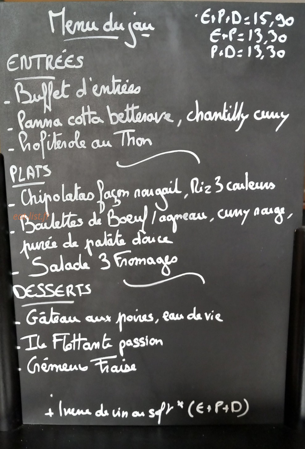 La Faim d'Fût — carte page 1