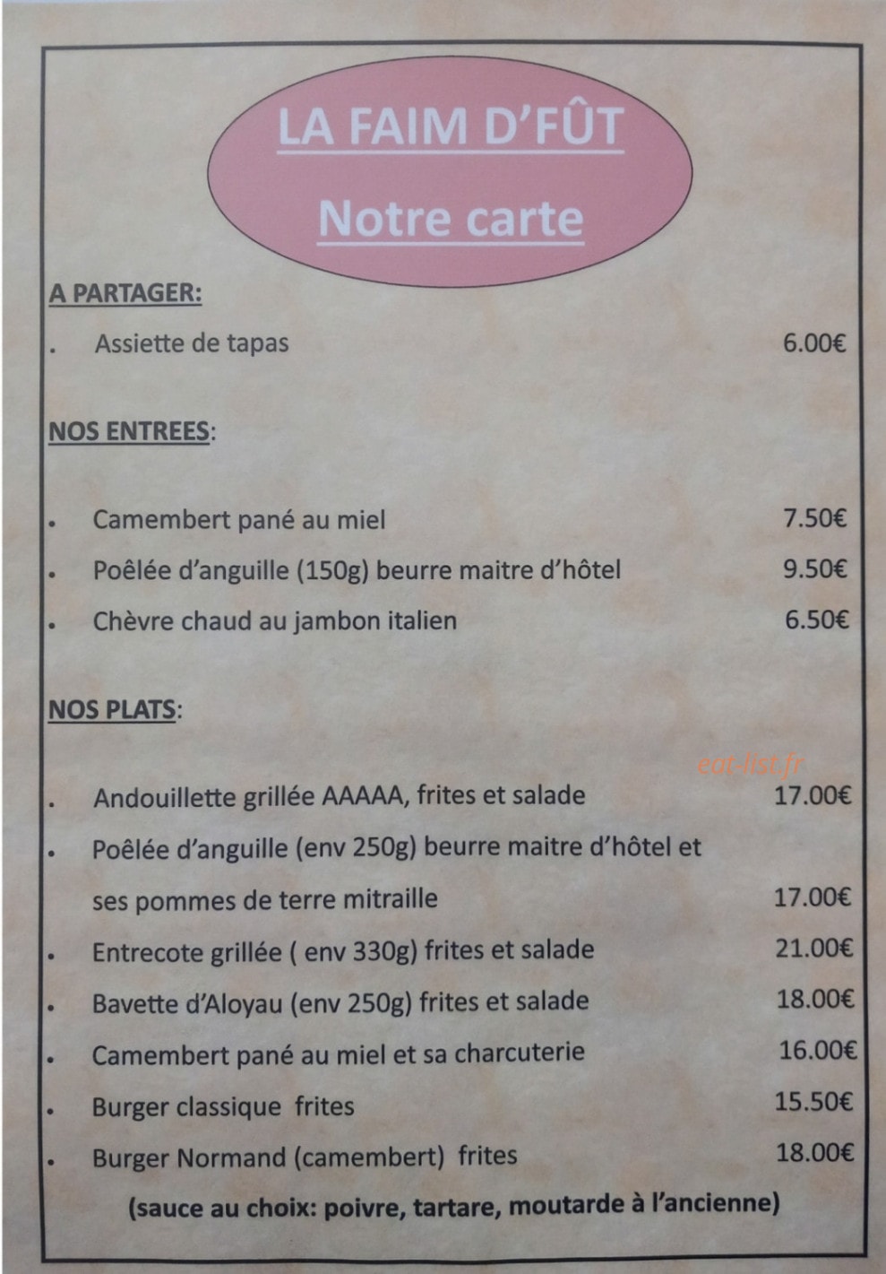 La Faim d'Fût — carte page 2