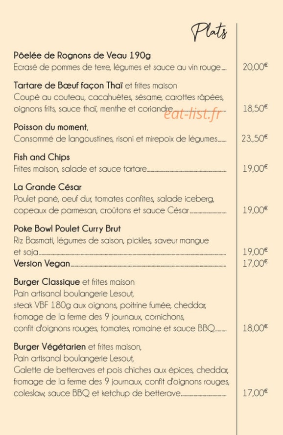 Le Kervegon — carte page 2