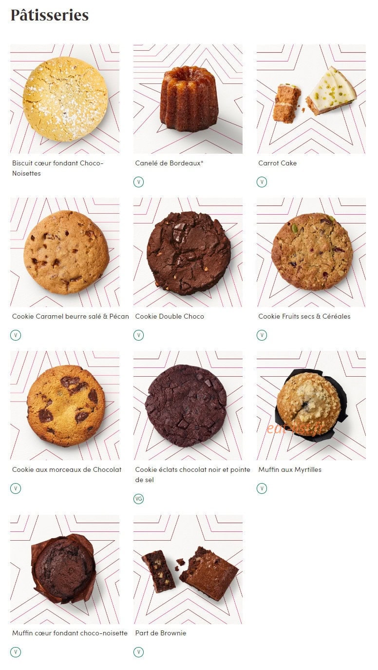 Pret A Manger — carte page 13